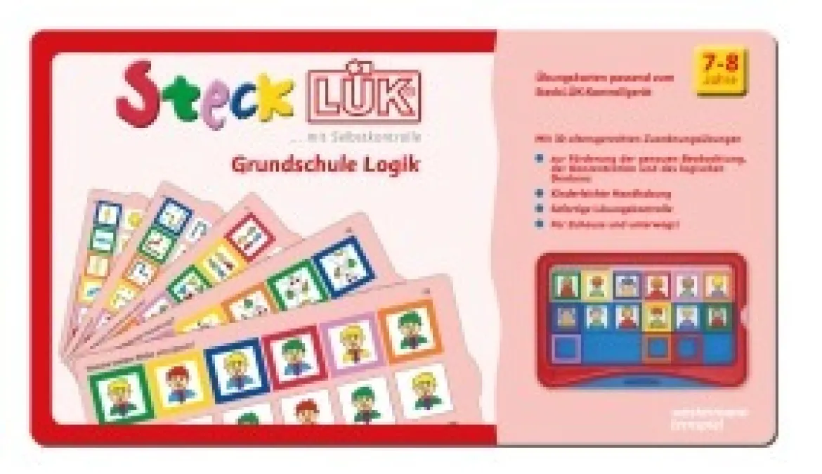 SteckLÜK-Übungsblock Grundschule: Logik, 7-8 Jahre