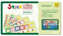 SteckLÜK-Übungsblock Vorschule 1 Mathe-Deutsch-Logik, 5-6 Jahre