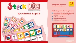 SteckLÜK Grundschule - Logik 2, Lernspiel mit farbiger Selbstkontrolle, 7-8 Jahre