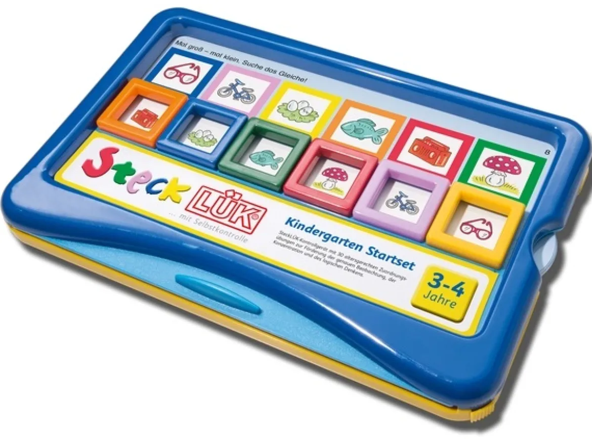 SteckLÜK-Set Kindergarten, Kontrollgerät und Kartensatz, 3-4 Jahre