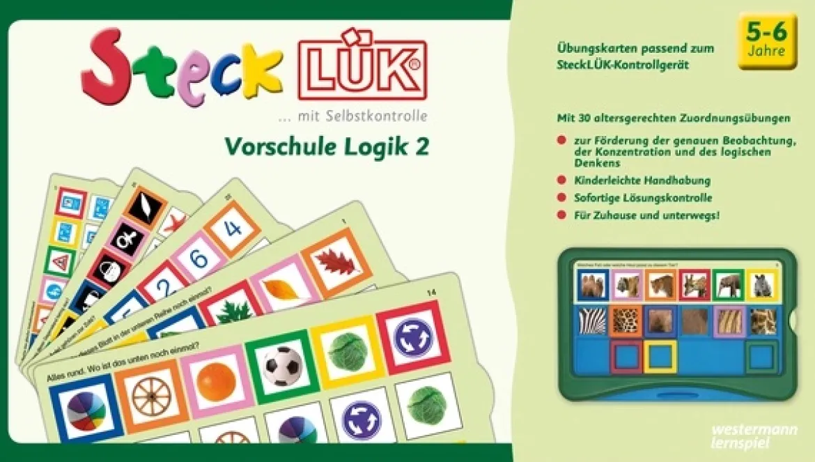 SteckLÜK Vorschule - Logik 2, 5-6 Jahre