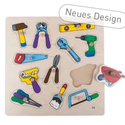 Steckpuzzle Werkzeuge, ab 3 Jahre
