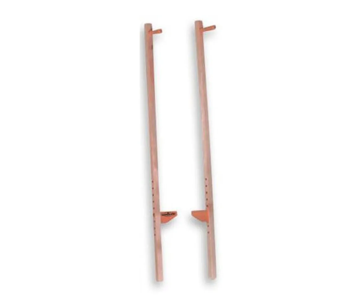 Stelzen aus Holz, 125 cm mit Haltegriffen