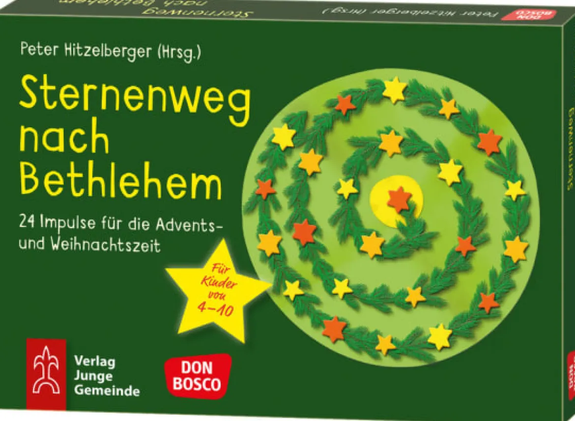 Sternenweg nach Bethlehem, Kartensatz, 4-10 Jahre