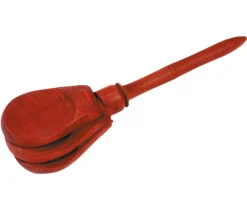 Stielkastagnette, Rhythmikinstrument, 20 cm, ab 3 Jahre