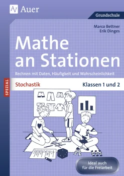 Stochastik an Stationen, Buch, 1.-2. Klasse