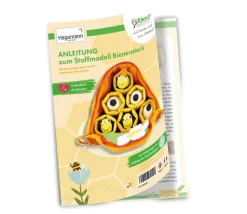 Stoff-Modell Bienenstock, 7 Teile