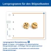 Stöpselkarten - Mengenerfassung bis 10, 24 Karten für den Stöpselkasten