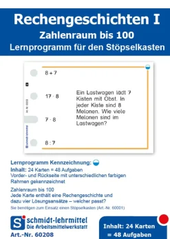 Stöpselkarten 'Rechengeschichten I'