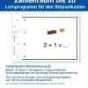 Stöpselkarten Rechnen +, - bis 10