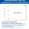 Stöpselkarten Rechnen +, - bis 20