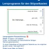 Stöpselkarten 'Sinn-Zuordnung I' ab 2. Klasse