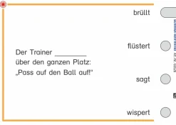 Stöpselkarten Wörtliche Rede, 4. Klasse