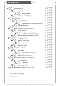 Strom - Werkstatt 3./4. Schuljahr