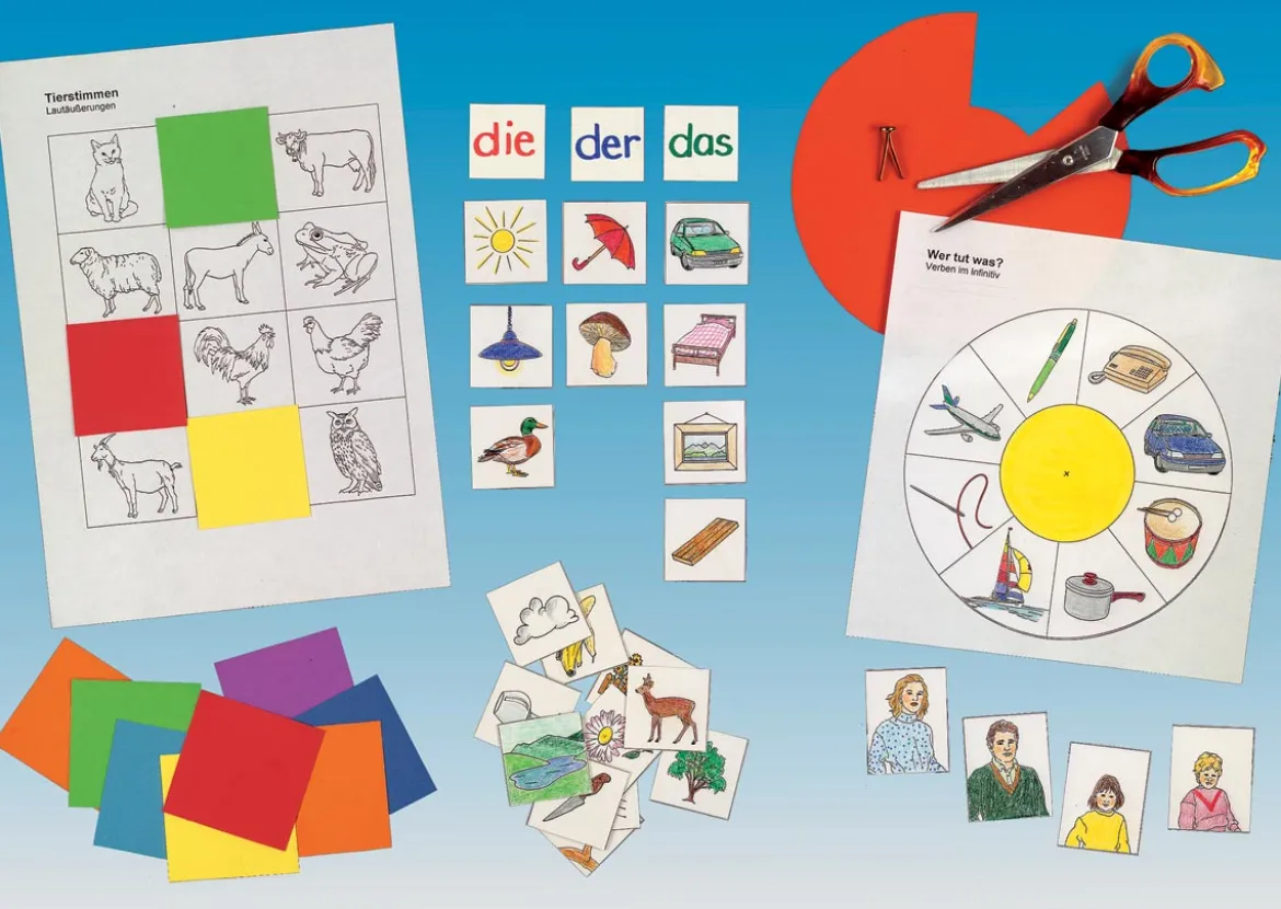 Sätze bauen 1, Kopiervorlagenmappe, 4-11 Jahre
