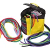 Super-Sparset Springseile, Rundtasche mit 20 Seilen, ab 5 Jahre
