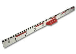 Tafellineal Dezimeter-Lineal 100 cm RE-Wood® Magneto mit Vollmagnetstreifen PROFI-linie