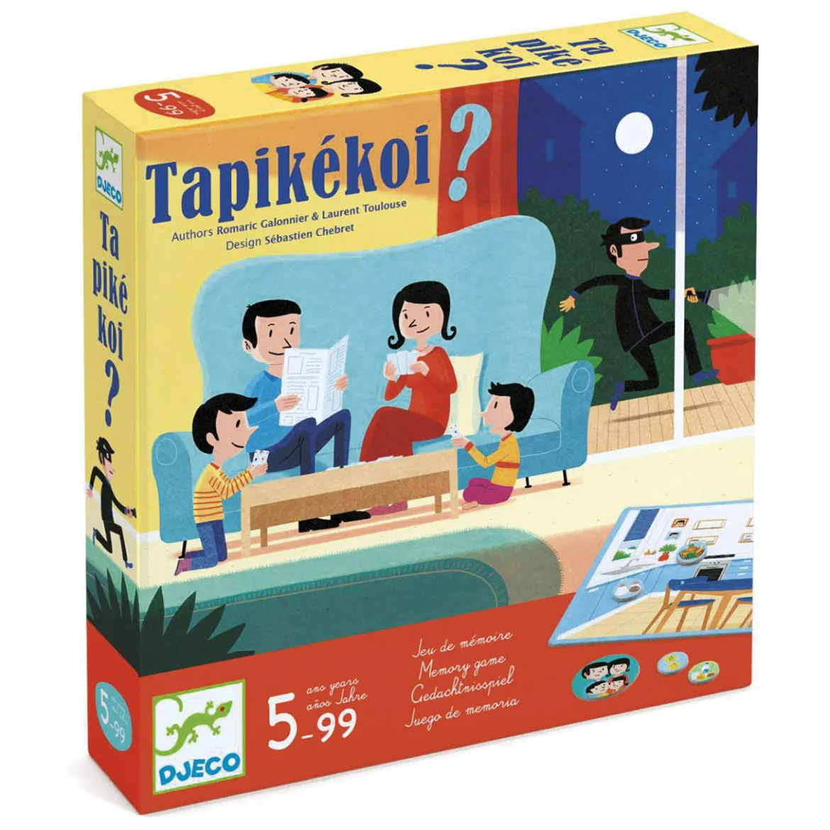 Tapekékoi?, Gedächtnisspiel, ab 5 Jahre