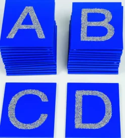 Tastplatten Großbuchstaben ABC