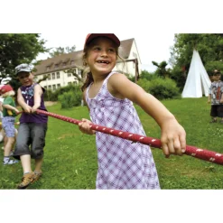 Tau 10 m, Ø 2 cm, rot, Zugfestigkeit bis 750 kg, ab 3 Jahre