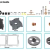 Technik-Konstruktionsset, Original Polydron, Maschinen-Bausatz, 250 Teile, für Kinder