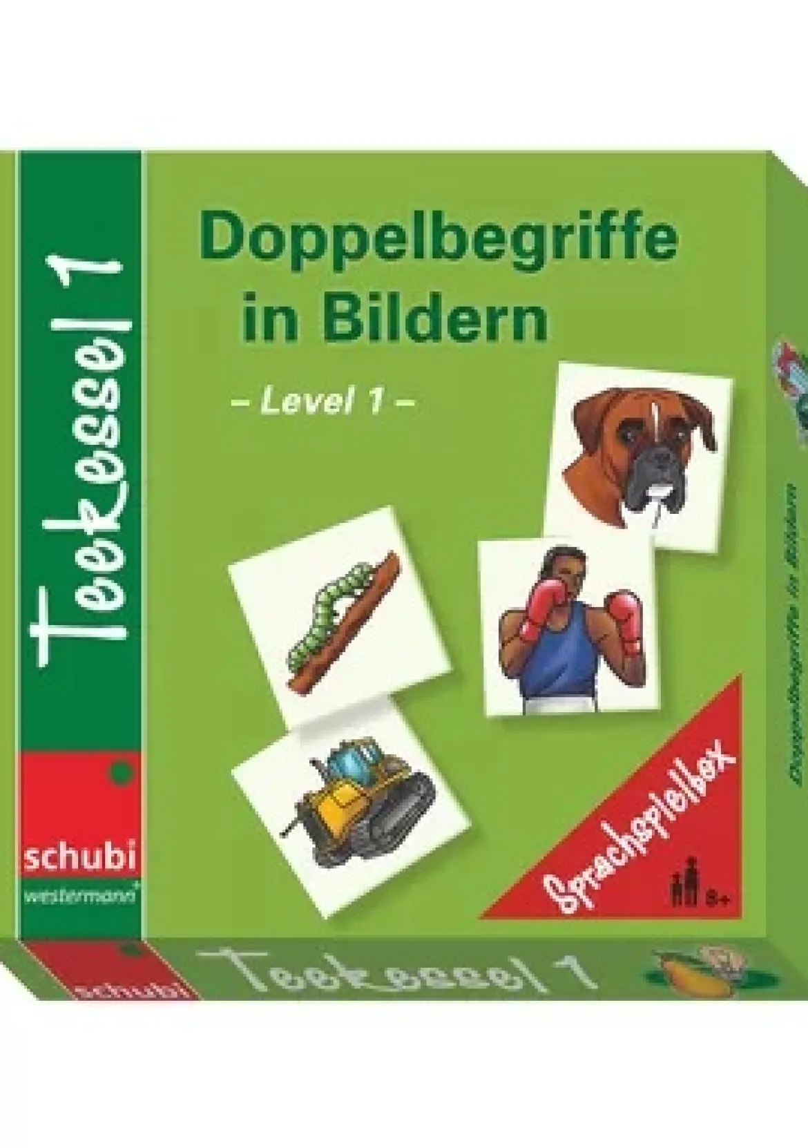 Teekessel 1 - Doppelbegriffe in Bildern - Level 1, Sprachspielbox, Klasse 1-4