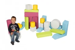 23-teiliger Bausteinsatz Kunstleder MINI, ab 1 Jahr