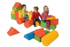 18-teiliger Bausteinsatz MEDI 95-522-16, 2-4 Jahre