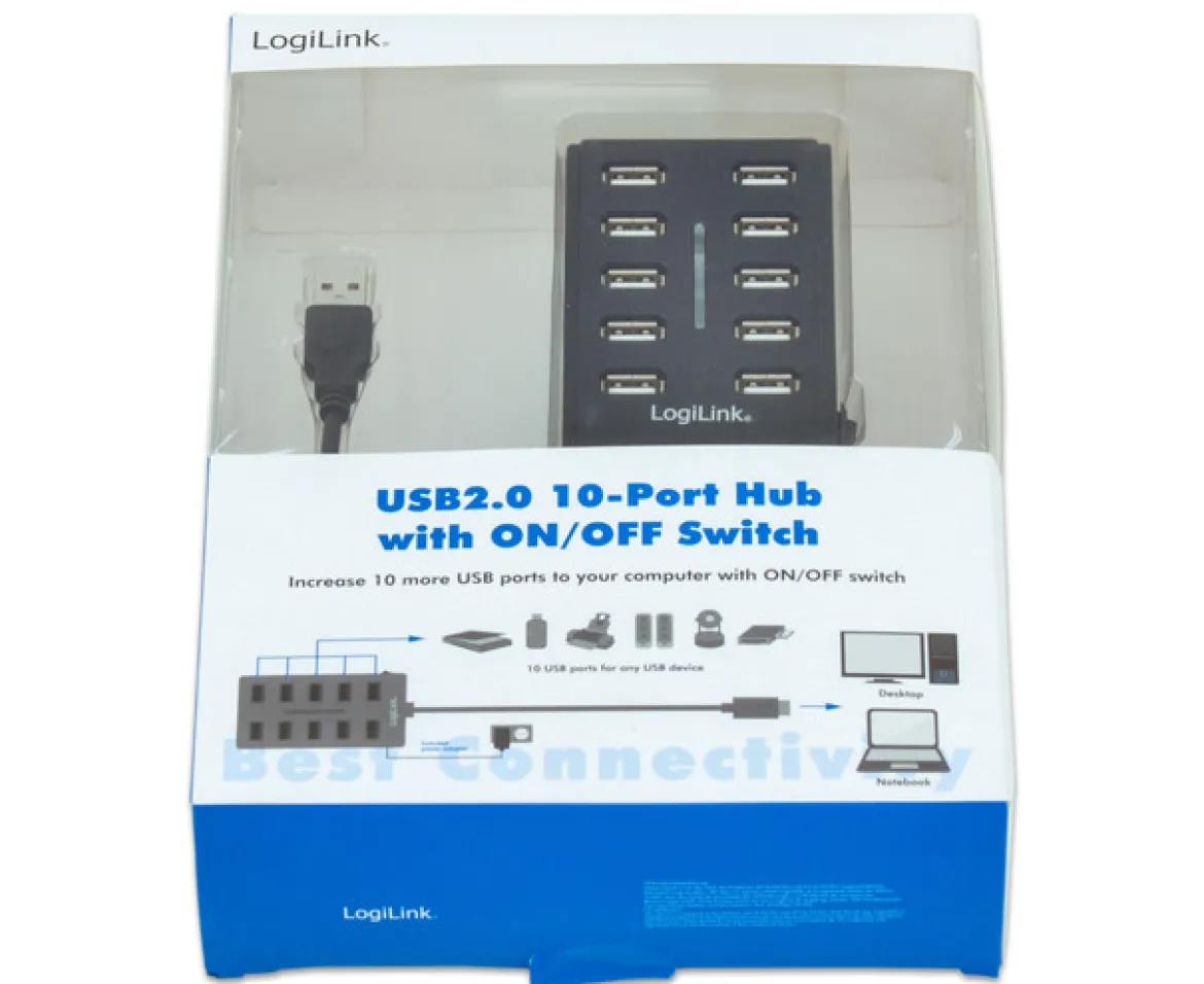 Tellimero Zubehör - Multi-Port 10fach Ladegerät
