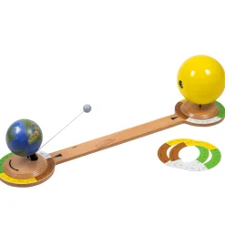 Tellurium, Sonnensystem-Modell, Lehrmittel, aus Holz