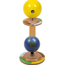 Tellurium, Sonnensystem-Modell, Lehrmittel, aus Holz