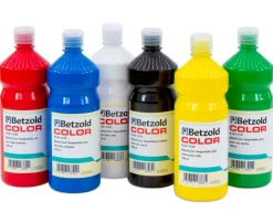 Temperafarben, 6x1-Liter-Set, ab 3 Jahre