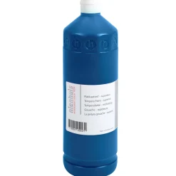 Temperafarbe - premium: dunkelblau, 500 ml