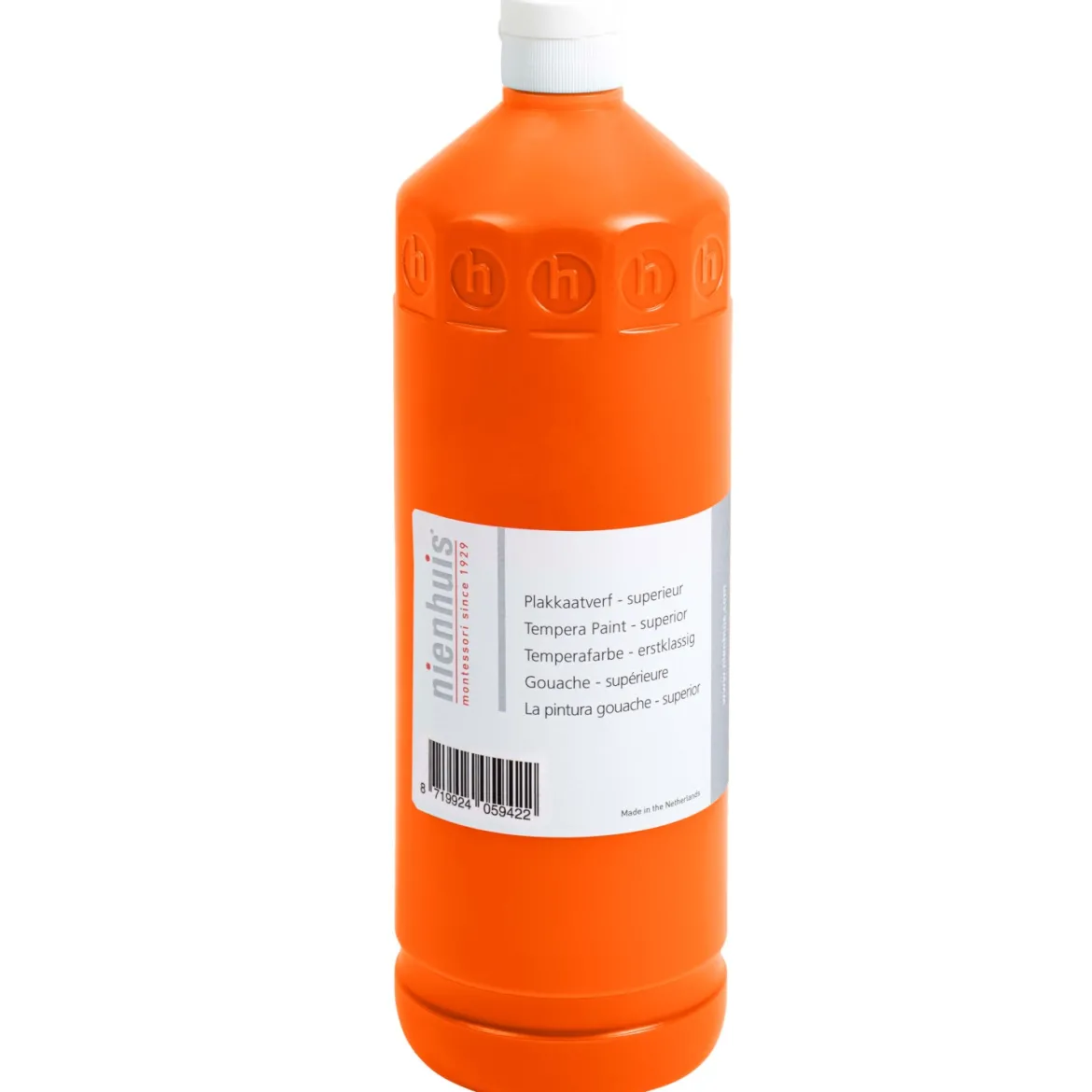 Temperafarbe - premium: orange, 500 ml