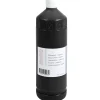 Temperafarbe - premium: schwarz, 500 ml