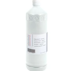 Temperafarbe - premium: weiß, 500 ml