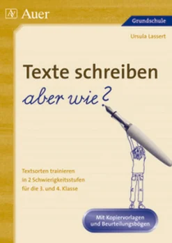 Texte schreiben - aber wie?