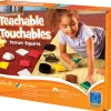 Textile Fühl-Quadrate, 10 Kissen Paare im Stoffbeutel