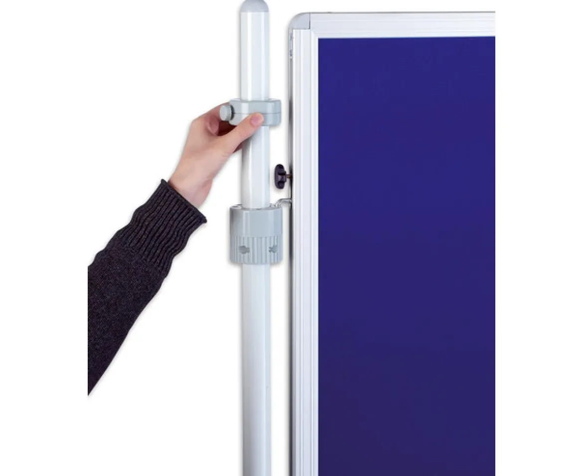 T-Fuß Stativ, grau, Ständer für Stellwand, einzeln