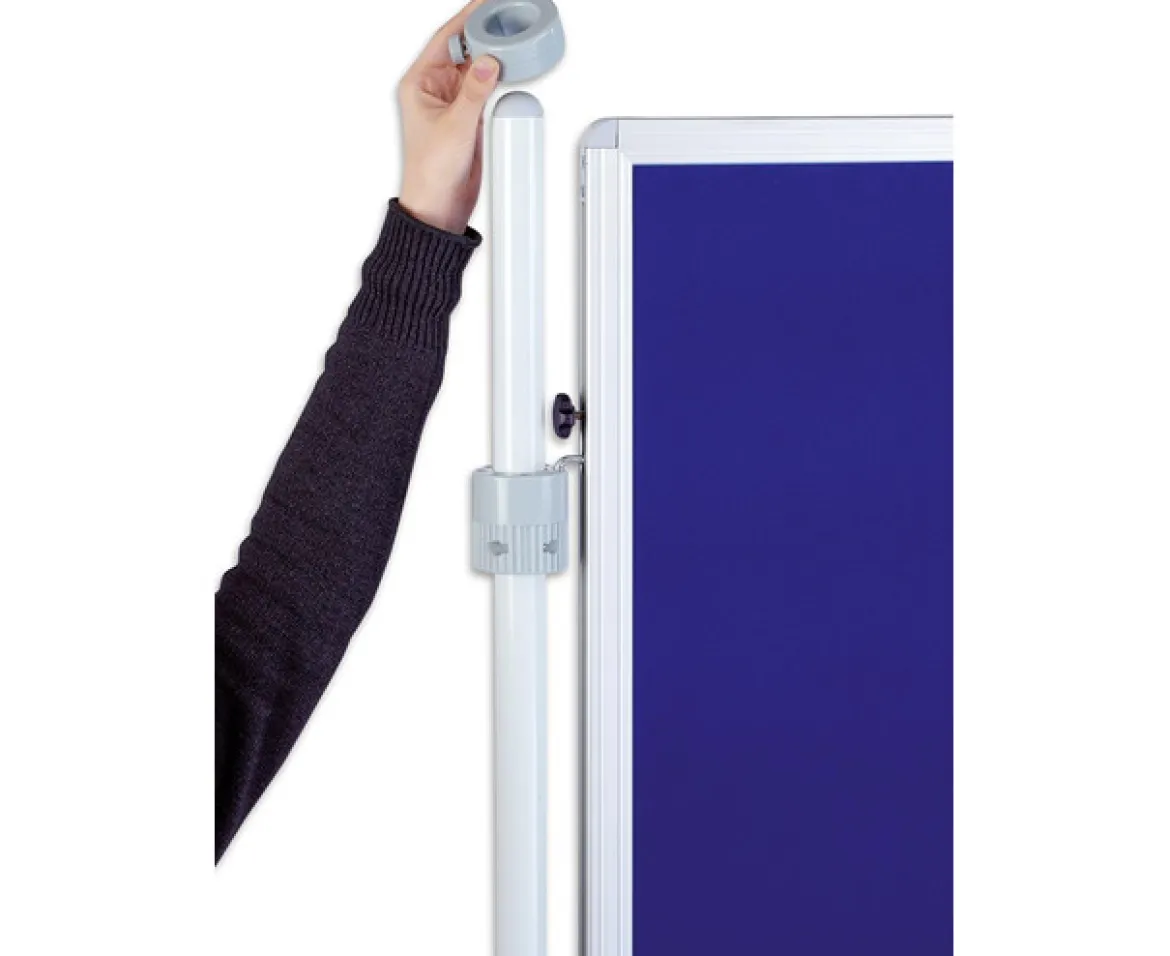 T-Fuß Stativ, grau, Ständer für Stellwand, einzeln