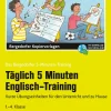Täglich 5 Minuten Englisch-Training, Kopiervorlagen, Klasse 1-4
