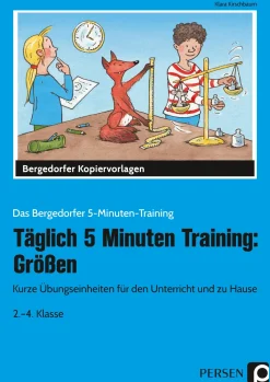 Täglich 5 Minuten Training: Größen, Kopiervorlagen, 2. bis 4. Klasse