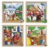 Thema-Puzzles Straße - 4er Set, ab 4 Jahre