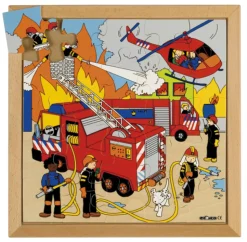 Thema-Puzzle Straße - Feuer, ab 4 Jahre