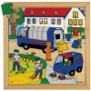 Thema-Puzzle Straße - Müllabfuhr, ab 5 Jahre