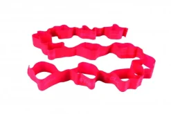Thera-Band CLX Band mit Schlaufen, 2m mittel/rot