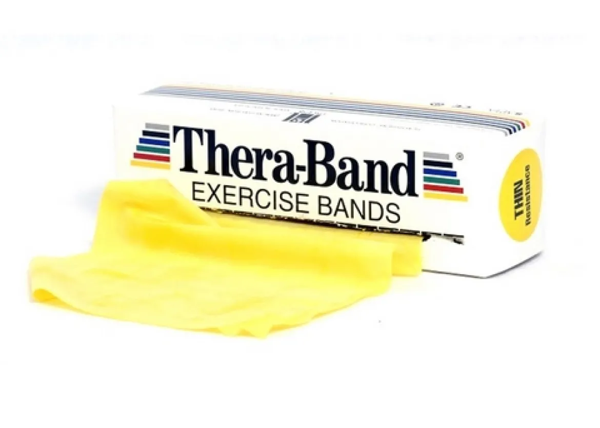 Thera-Band® 5,50 m x 12,8 cm gelb, dünn