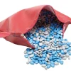 TheraBeans Tasche blau mit 2,5 kg TheraBeans