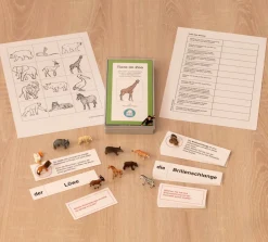 Tiere im Zoo, Lesematerial, ab 1. Klasse