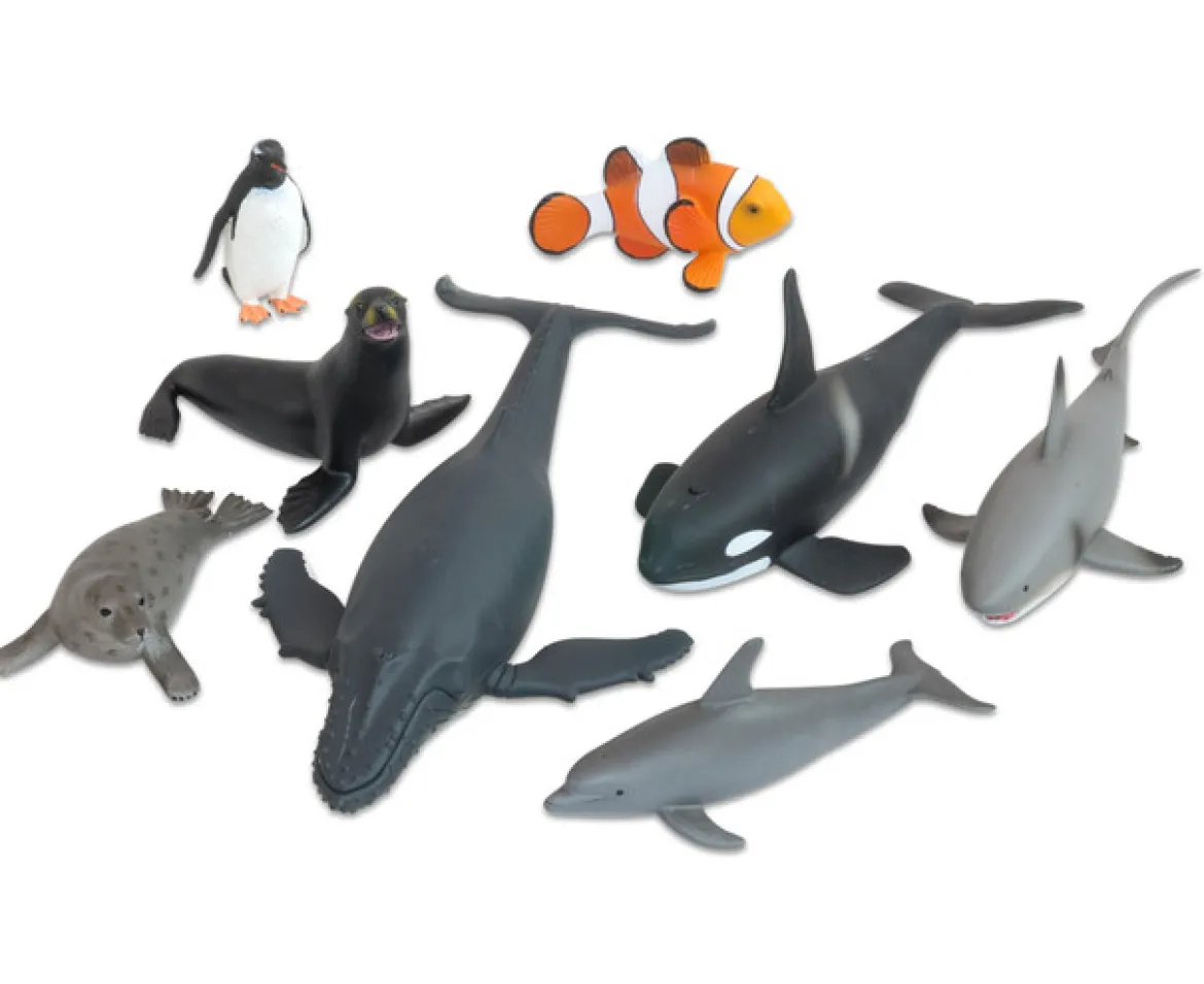 Tiere - Meerestiere, 8-tlg. Set